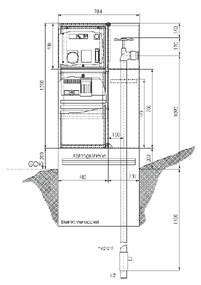 Konstruktionszeichnung Elektrant Profi IQ-E